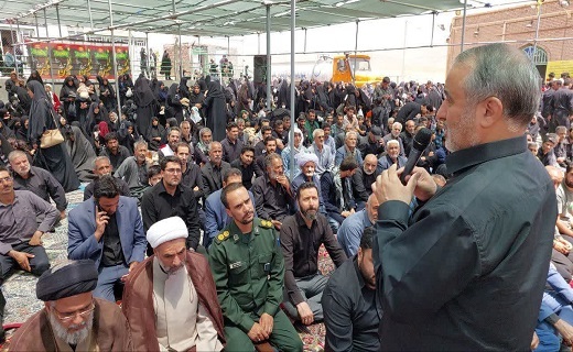 راهپیمایی جاماندگان اربعین حسینی در خراسان جنوبی