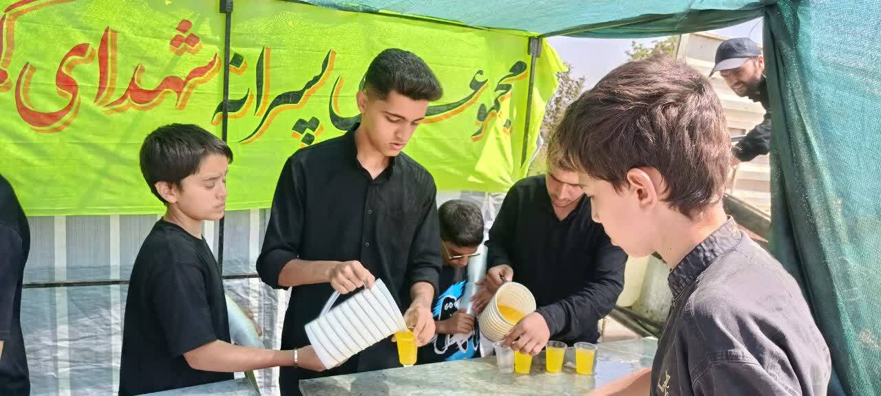 برگزاری مراسم پیاده روی اربعین حسینی در شهر عسگران