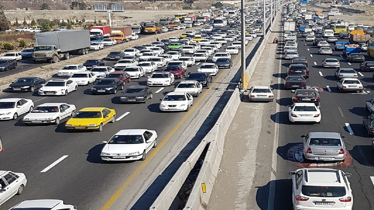 باشگاه خبرنگاران -ترافیک سنگین در آزادراه های البرز