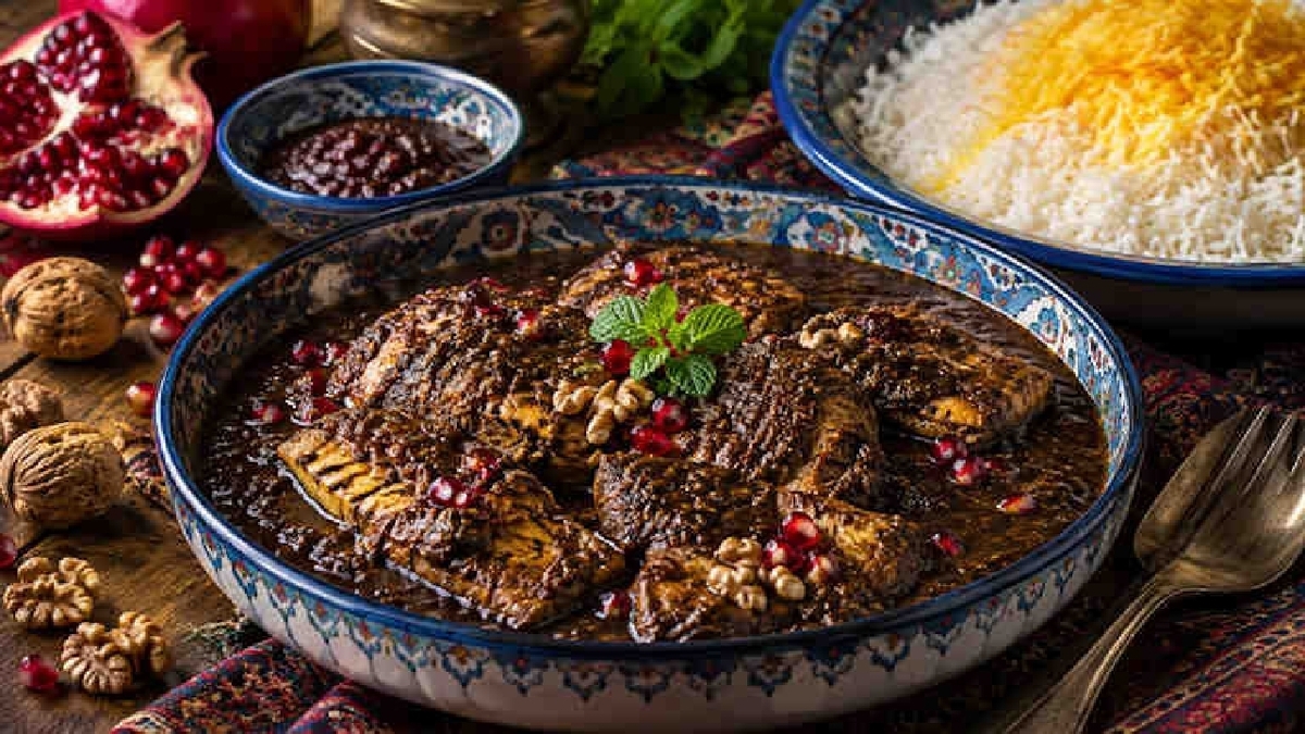باشگاه خبرنگاران -شمالی‌ها نه فقط با مرغ و گوشت بلکه با ماهی هم فسنجان درست می‌کنند