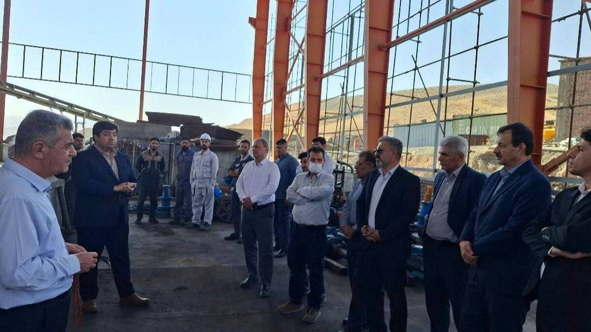 باشگاه خبرنگاران -کارخانه کنسانتره آهن سقز در آستانه بهره‌برداری؛ گامی برای تکمیل زنجیره فولاد و مقابله با خام‌فروشی