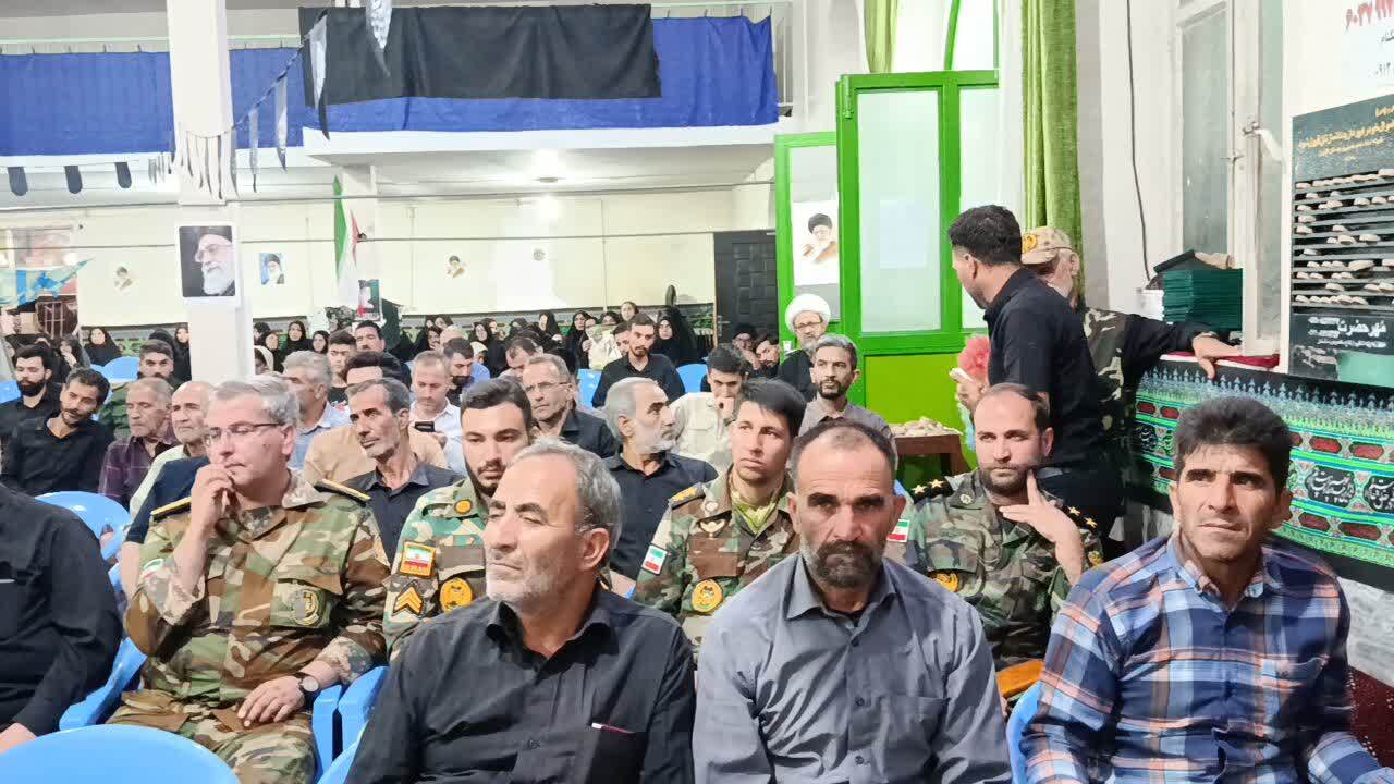 برگزاری مراسم یادواره رهبر شهید انقلاب در شهر آبگرم