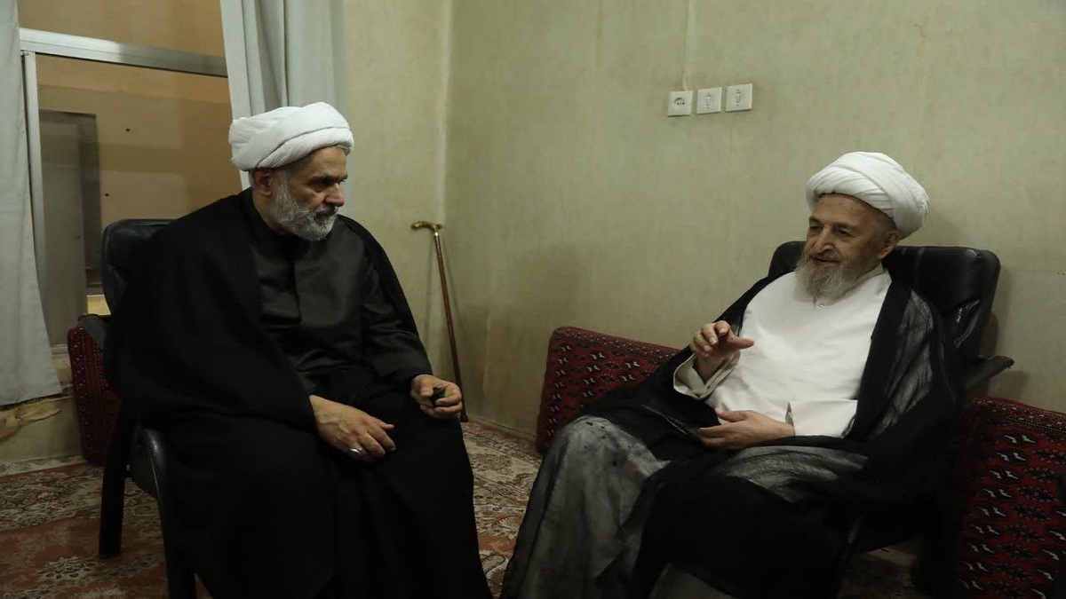 باشگاه خبرنگاران -دیدار رئیس جدید سازمان بسیج مستضعفین با آیت الله سبحانی