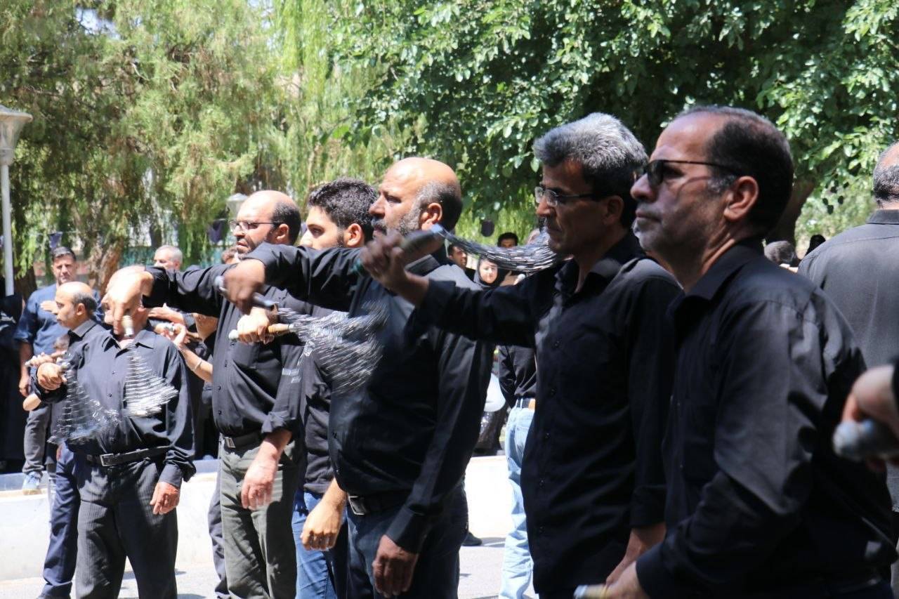 اجتماع هیهات شهرستان آشتیان از توابع استان مرکزی در سالروز شهادت امام حسن مجتبی علیه السلام