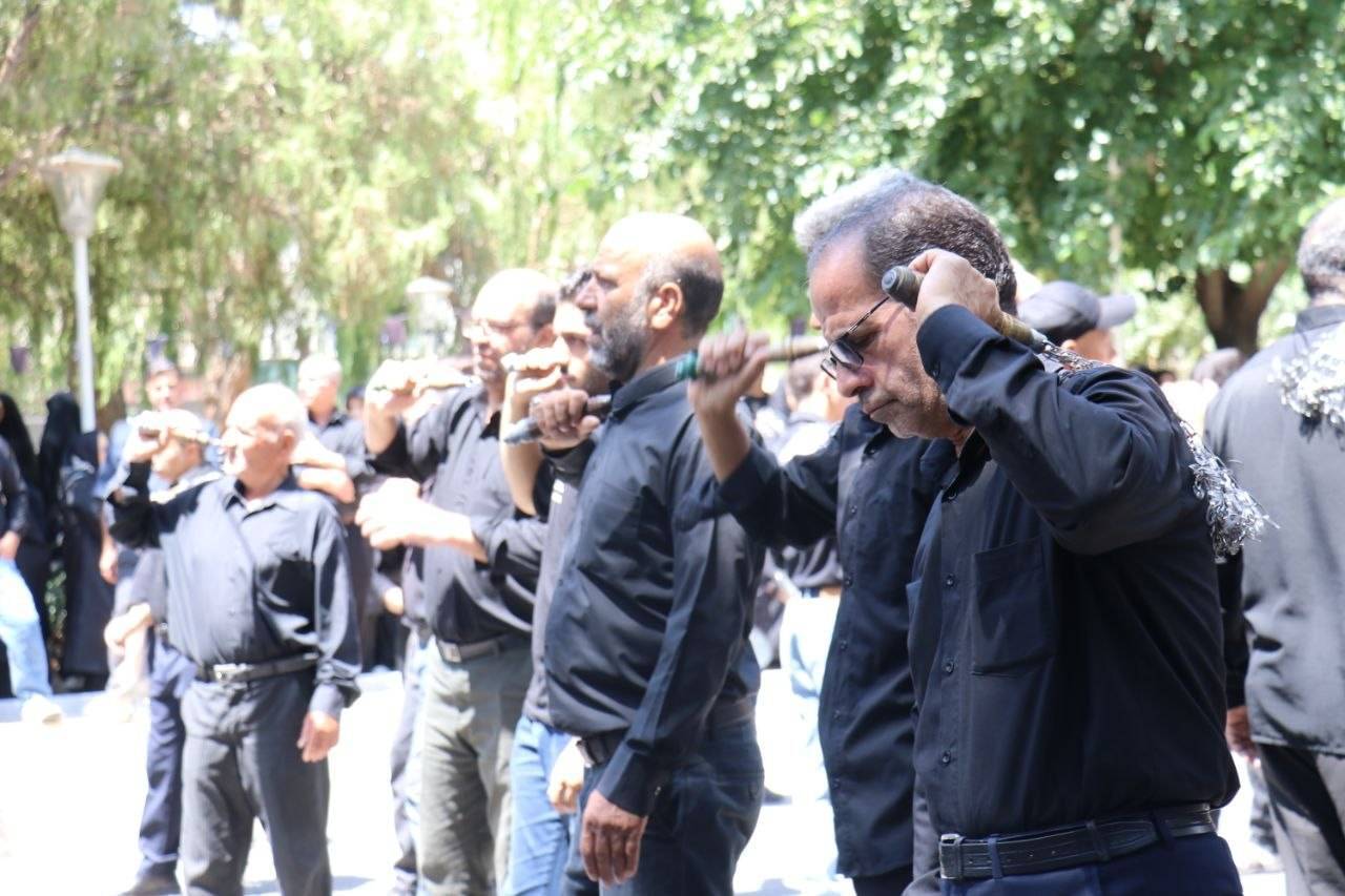 اجتماع هیهات شهرستان آشتیان از توابع استان مرکزی در سالروز شهادت امام حسن مجتبی علیه السلام