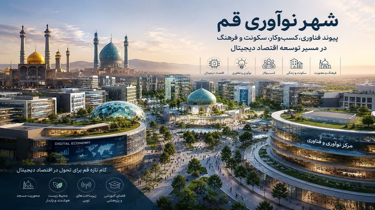 باشگاه خبرنگاران -شهر نوآوری قم در مساحت ۱۰۰ هکتار وارد مرحله نهایی می‌شود