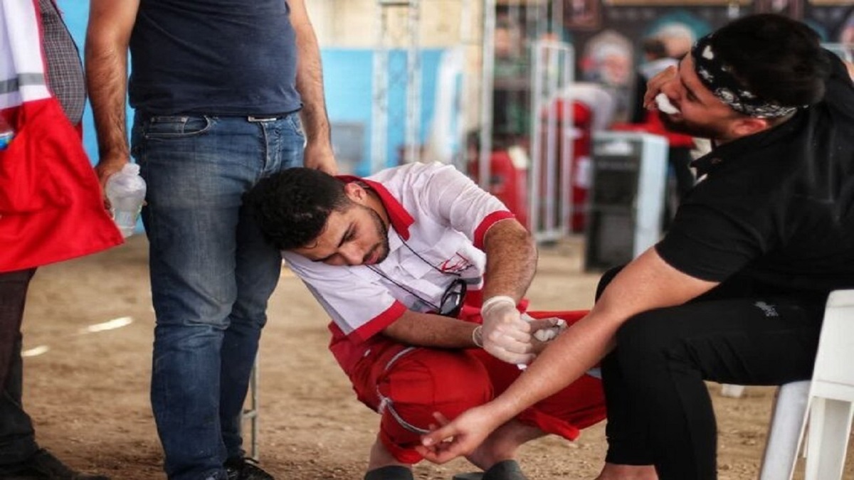 باشگاه خبرنگاران -۶ هزار نفر از خدمات هلال احمر کرمانشاه در اربعین امسال استفاده کردند