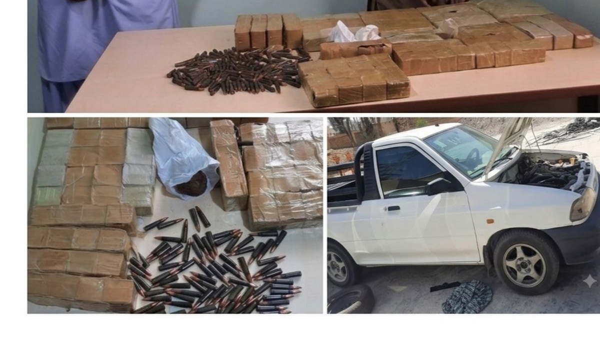 باشگاه خبرنگاران -دستگیری ۲ قاچاقچی سلاح و مهمات در سراوان/ کشف بیش از ۲۹۰۰ فشنگ جنگی