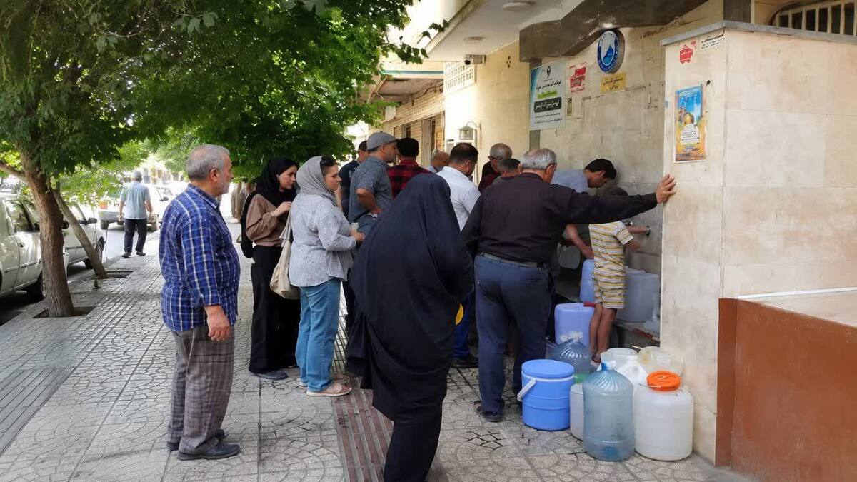 باشگاه خبرنگاران -افزایش ظرفیت ذخیره آب تصفیه‌شده ایستگاه برداشت آب خیابان شهید رجایی یزد