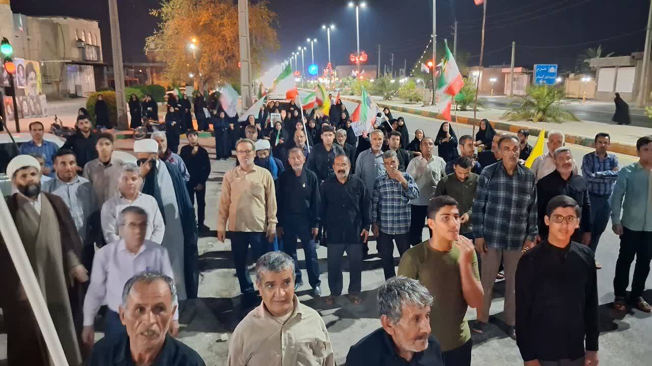 حضور پرشور مردم انقلابی آبدان در تجمع&zwnj;های اقتدار و مقاومت