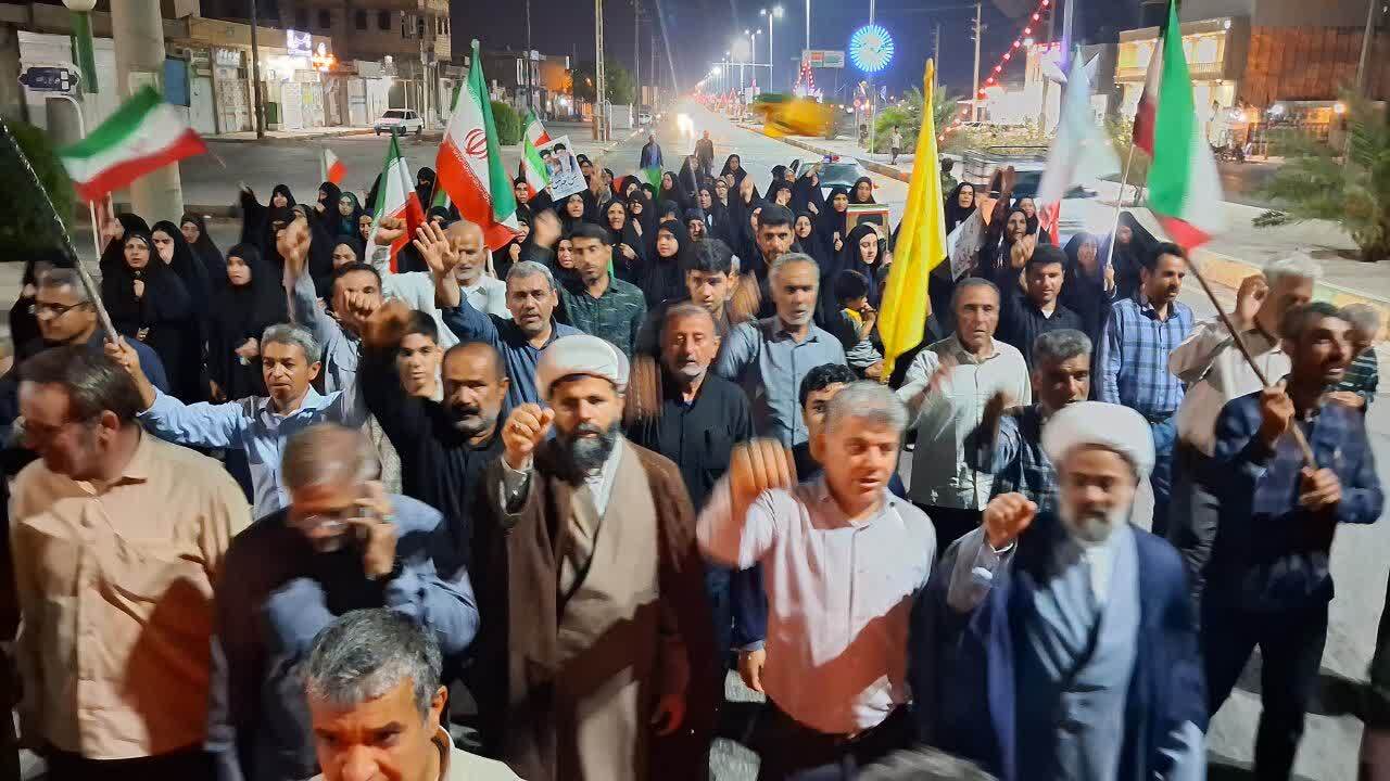 حضور پرشور مردم انقلابی آبدان در تجمع&zwnj;های اقتدار و مقاومت