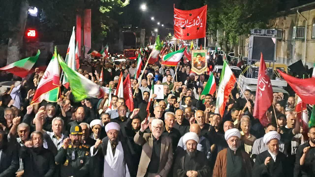 روایتی از موج اقتدار و مقاومت در خوی روایتی از موج اقتدار و مقاومت در خوی