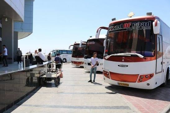انتقال مستقیم زائران به نجف با اتوبوس از مبدا