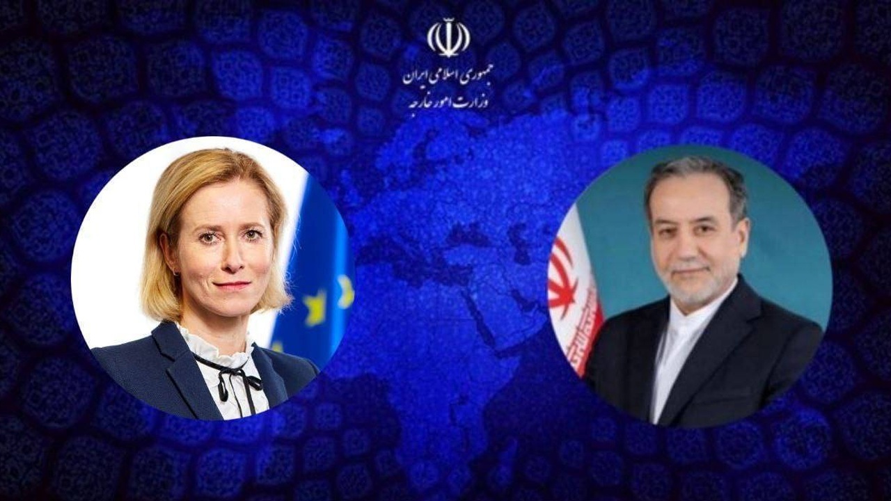 گفت‌وگوی تلفنی عراقچی و مسئول سیاست خارجی اتحادیه اروپا