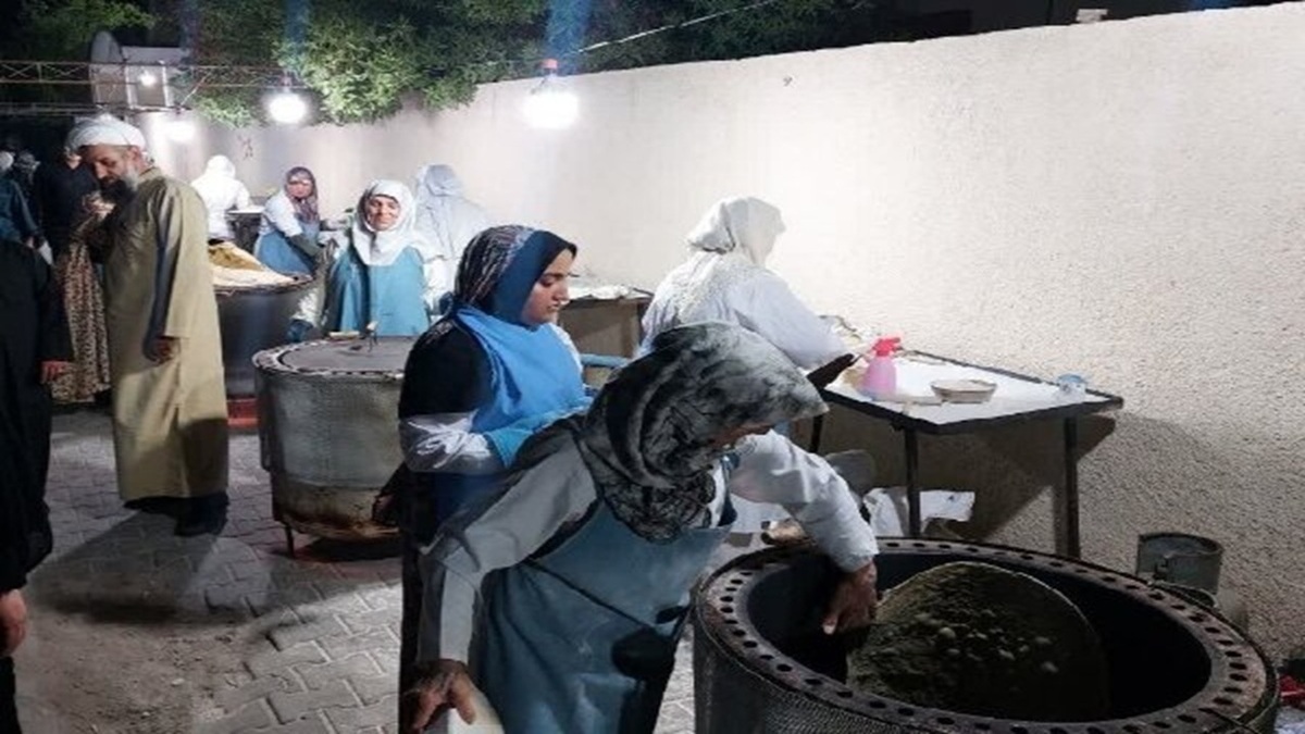 باشگاه خبرنگاران -عطر نان تازه در مسیر نجف؛ روایت خادمانی که با دل خدمت می‌کنند