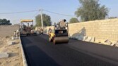 ۶ هزار مترمربع از معابر روستای گوگل آسفالت شد