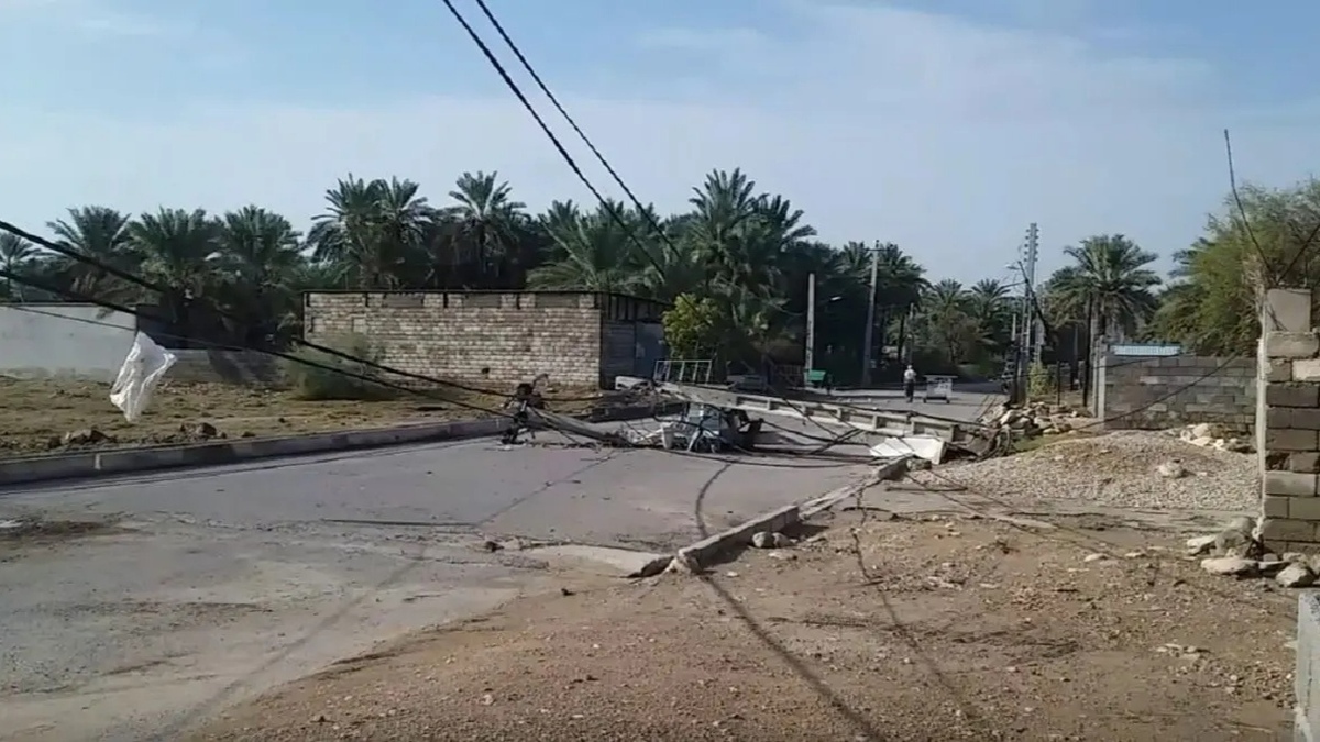 باشگاه خبرنگاران -طوفان و تگرگ به زیرساخت‌های هرمزگان خسارت زد/ تلاش برای بازگرداندن پایداری به مناطق آسیب‌دیده