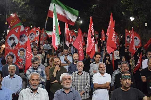 ایستادگی و مقاومت مردم انقلابی ماهدشت در قرار‌های شبانه + عکس