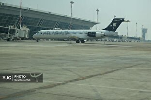 افتتاح دوطرح هوانوردی در فرودگاه بین المللی کیش
