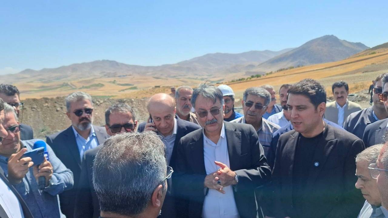 کلنگ‌زنی مجتمع فولاد ندای کردستان با سرمایه‌گذاری ۱۵۰۰ میلیارد تومانی