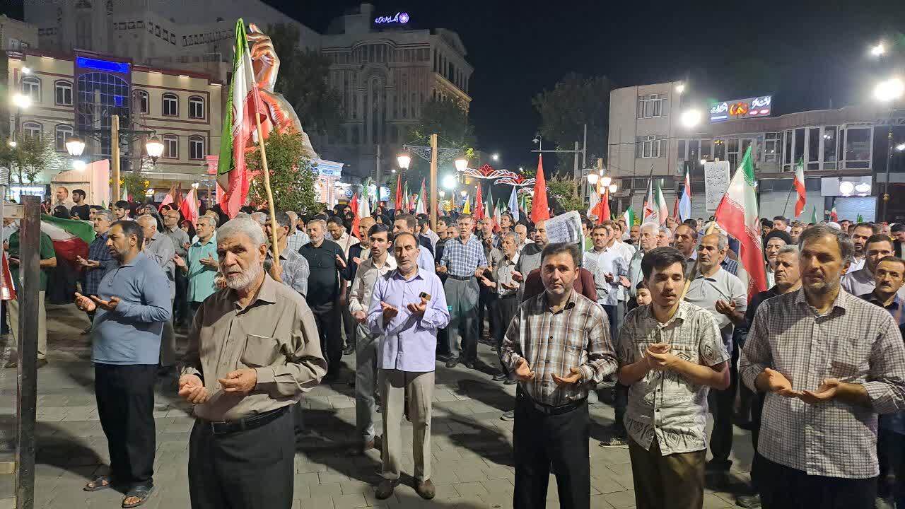 روایتی از دلدادگی مردم انقلابی خوی در ایستگاه مقاومت و ایستادگی