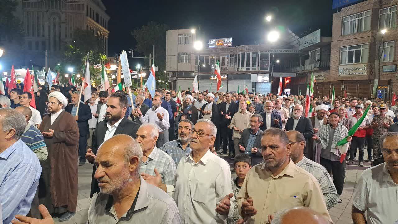 روایتی از دلدادگی مردم انقلابی خوی در ایستگاه مقاومت و ایستادگی