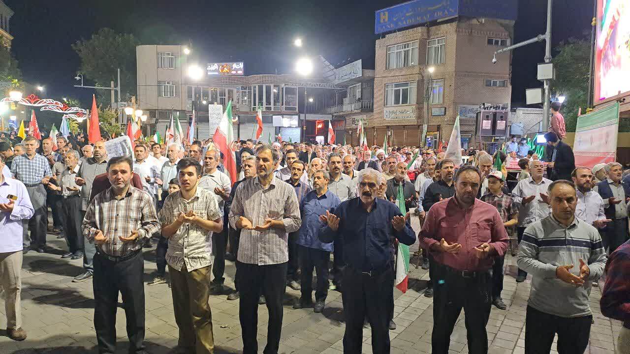 روایتی از دلدادگی مردم انقلابی خوی در ایستگاه مقاومت و ایستادگی