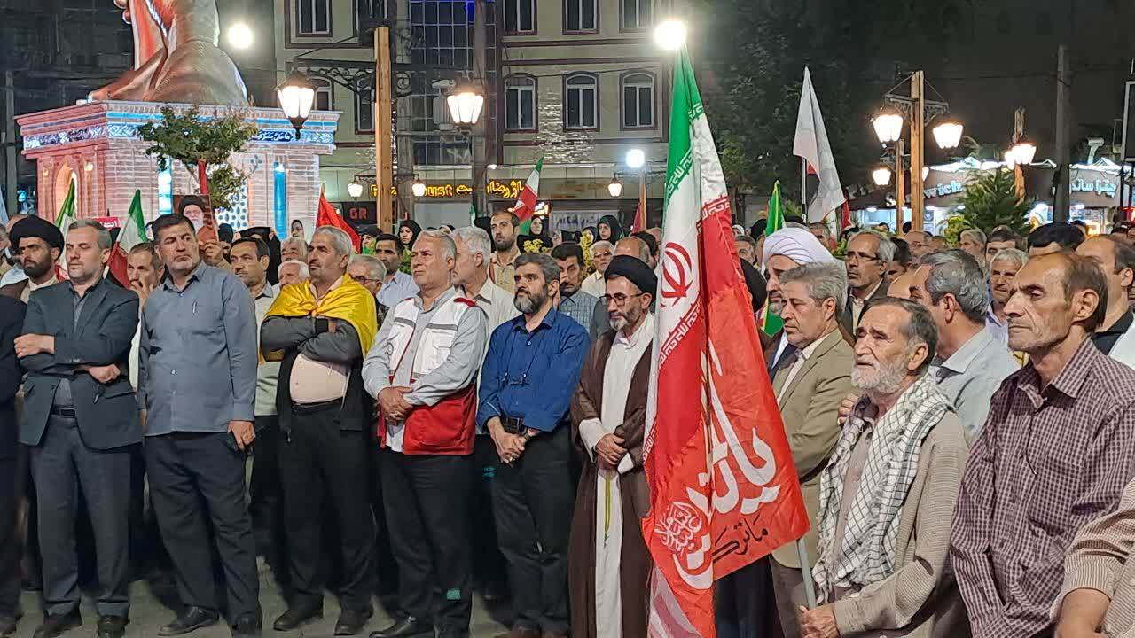 روایتی از دلدادگی مردم انقلابی خوی در ایستگاه مقاومت و ایستادگی