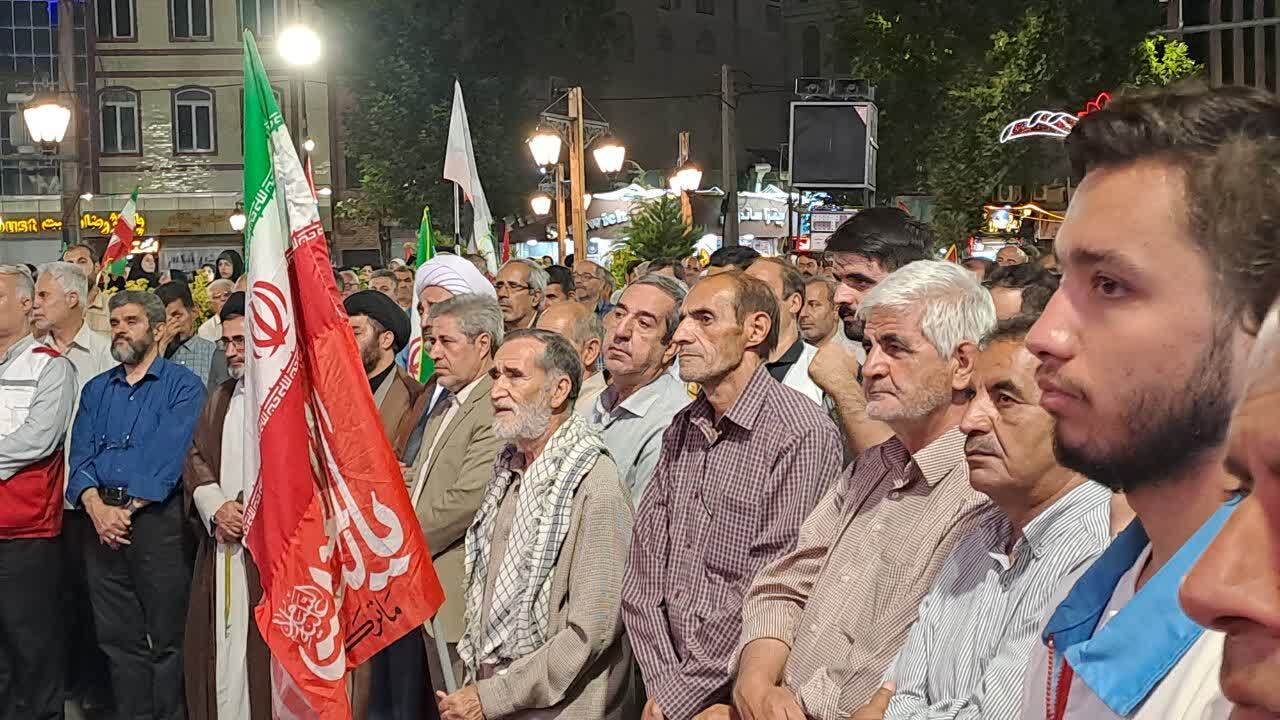 روایتی از دلدادگی مردم انقلابی خوی در ایستگاه مقاومت و ایستادگی