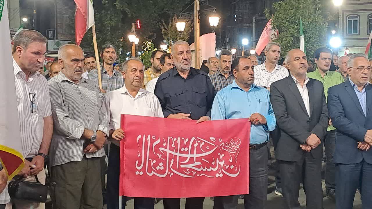 گزارش تصویری از اجتماع مردمی خوی در خونخواهی رهبر شهید امت گزارش تصویری از اجتماع مردمی خوی در خونخواهی رهبر شهید امت