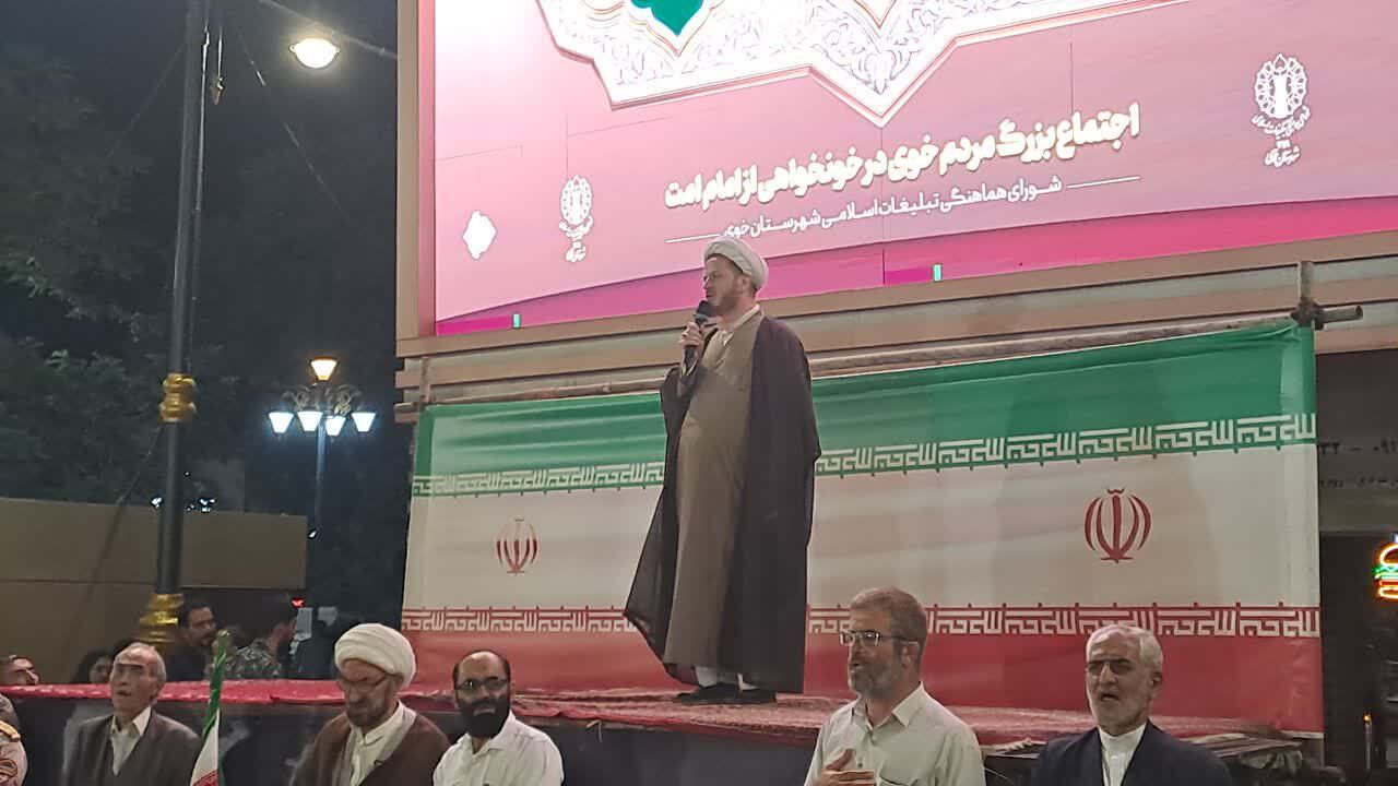 تداوم ایستادگی مردم انقلابی خوی در میدان مقاومت