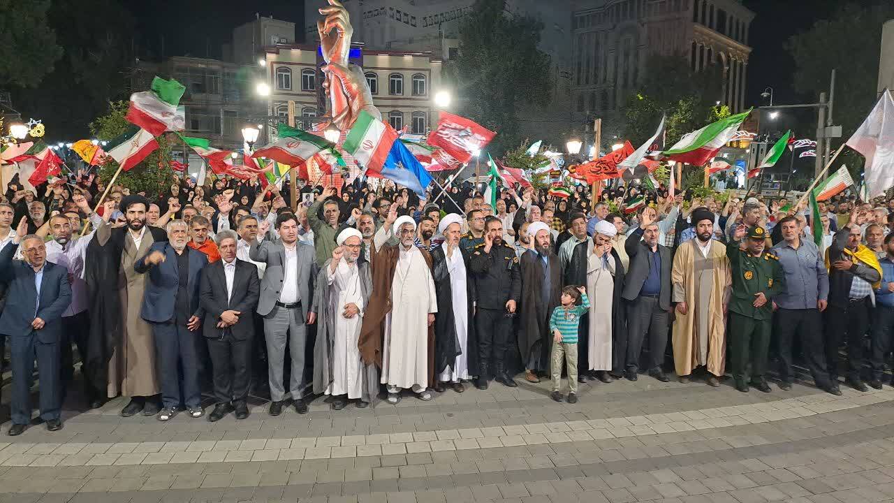 تداوم ایستادگی مردم انقلابی خوی در میدان مقاومت