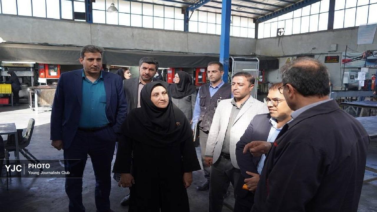 استاندارد چهارمحال‌وبختیاری پای خط تولید تیغه‌های برف‌پاک‌کن+تصاویر