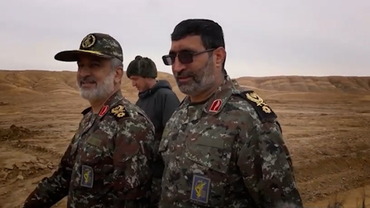 تصاویر دیده نشده از شهیدان محمود باقری و حاجی‌زاده در رزمایش پیامبر اعظم ۱۵ + فیلم