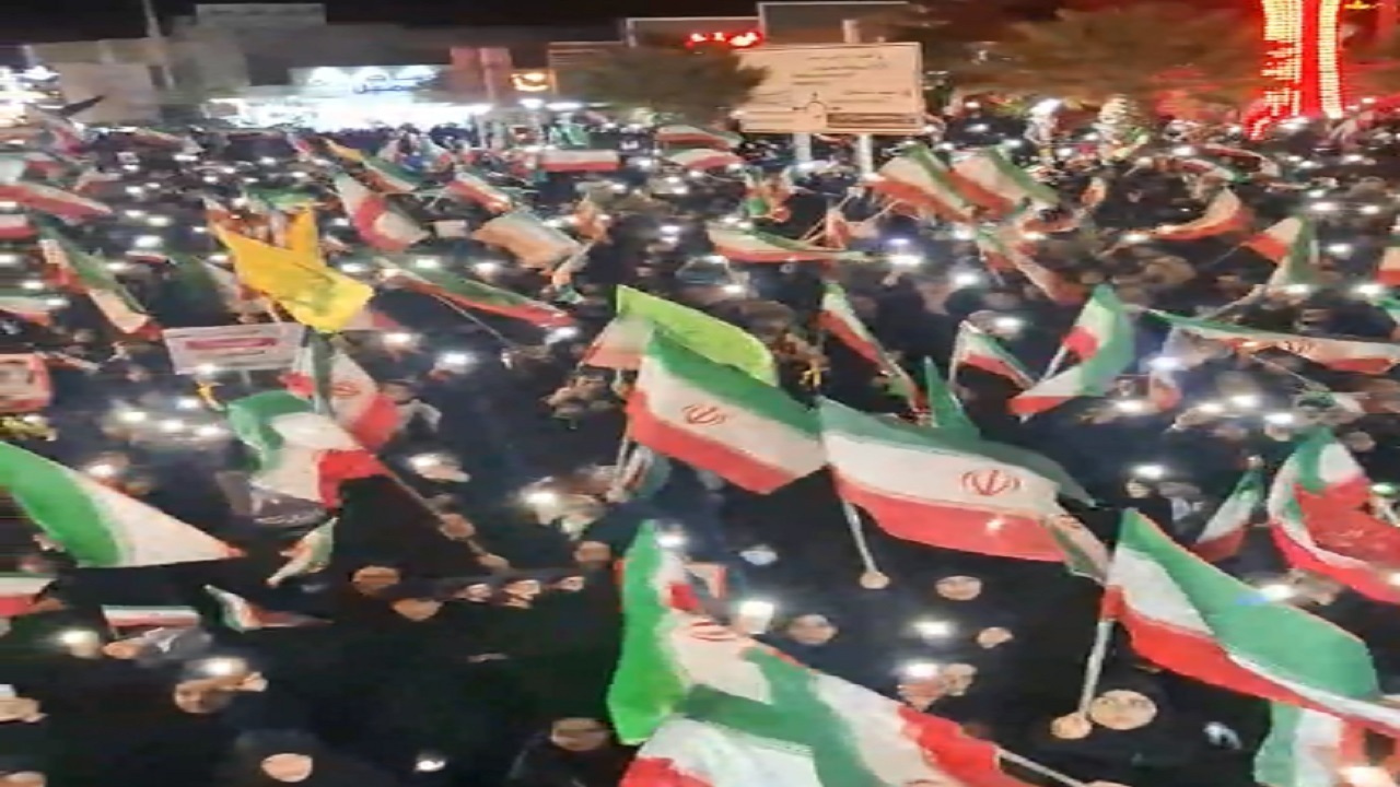 مردمی انقلابی قم همچنان بر عهدی که بستند با صلابت ایستاده‌اند+فیلم