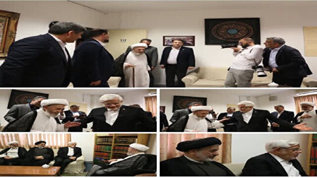 تاکید علما و مراجع تقلید بر حل مشکلات معیشتی مردم در دیدار با معاون اول رئیس جمهور