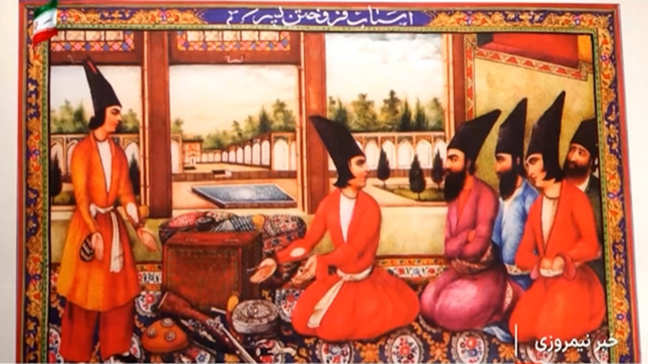 نمایشگاه «نگاره‌های هزار و یک شب» در کانون پرورش فکری + فیلم