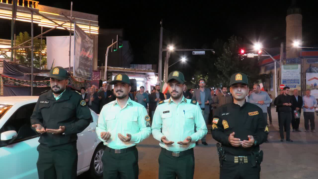 حضور با صلابت مردم انقلابی هریس در میدان مقاومت
