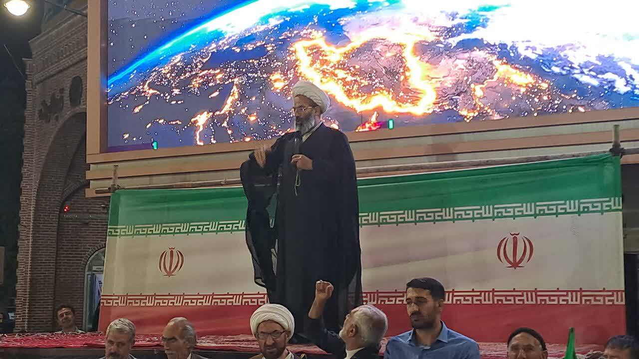 حضور با صلابت مردم انقلابی خوی در قرارهای شبانه
