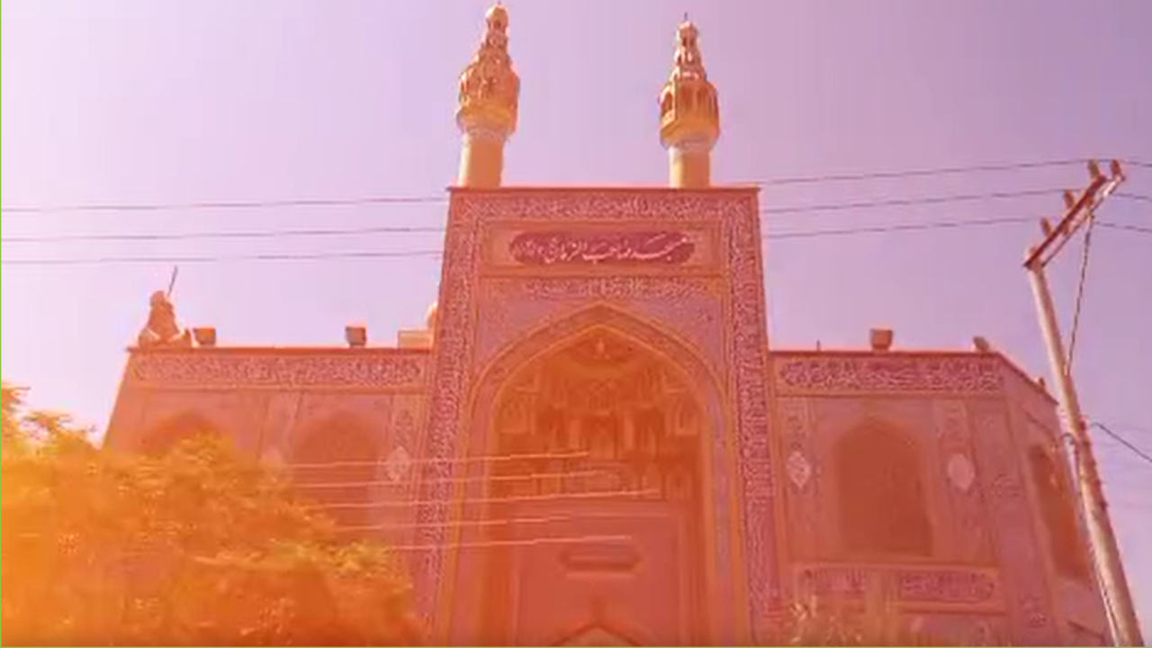 نمایی از مسجد صاحب الزمان امام زمان (عج) در آران و بیدگل از لنز دوربین شهروندخبرنگار + فیلم