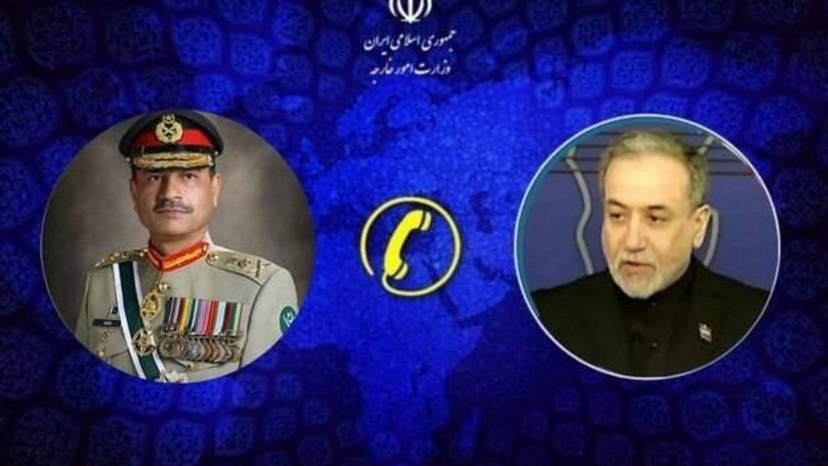 باشگاه خبرنگاران -گفت‌وگوی تلفنی عراقچی و فرمانده ارتش پاکستان درباره تحولات منطقه