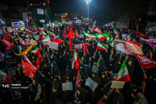 تجمعات شبانه مردمی همچنان صحنه حضور و همبستگی مردم ایران _ تهران