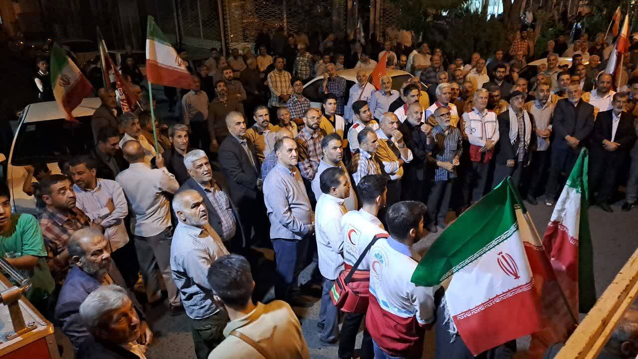 حضور با صلابت مردم خوی در میدان مقاومت