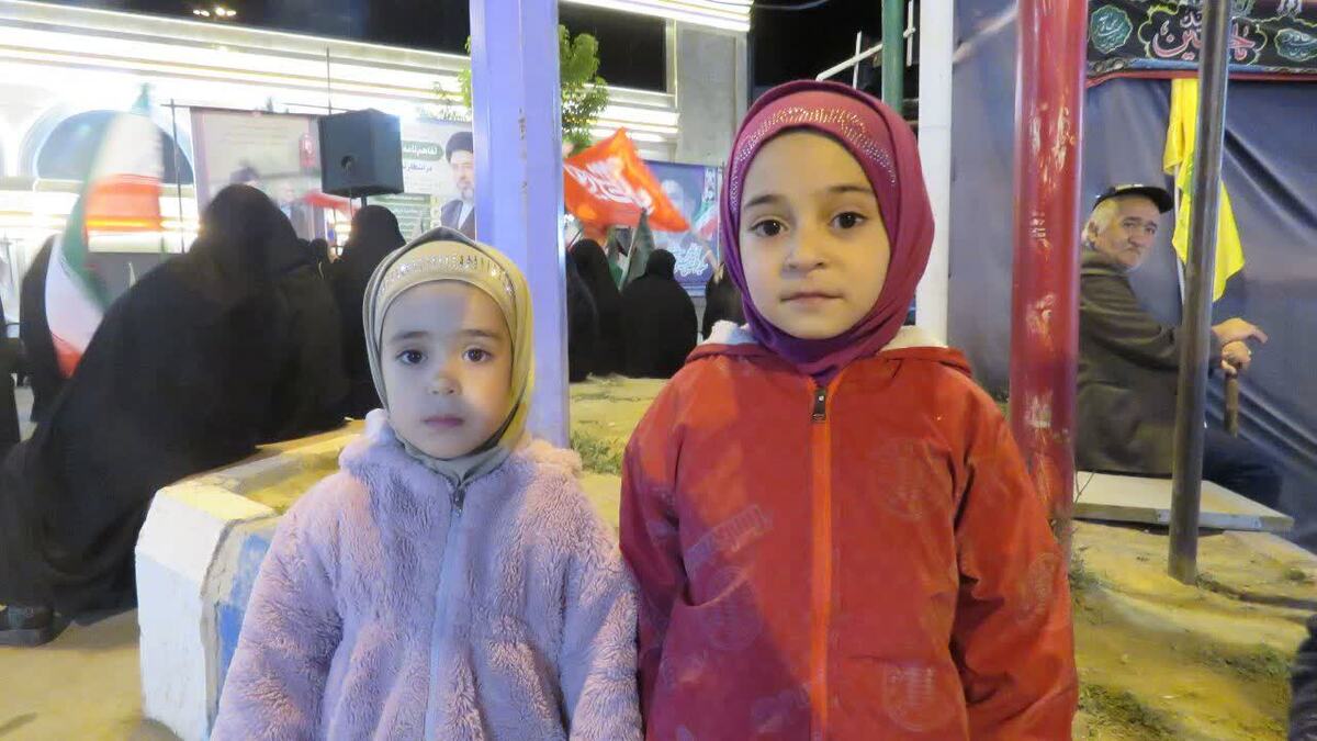 باشگاه خبرنگاران -تجمع با شکوه مردم انقلابی هریس در قرار‌های شبانه + عکس و فیلم