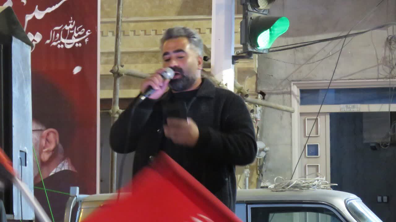 تجمع با شکوه مردم انقلابی هریس در قرار&zwnj;های شبانه