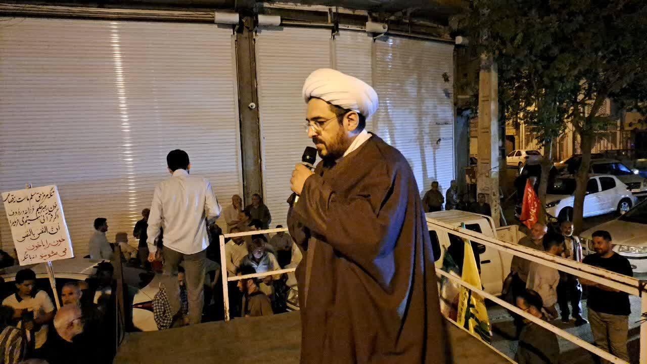 حماسه آفرینی مردم با صلابت خوی در قرارهای شبانه