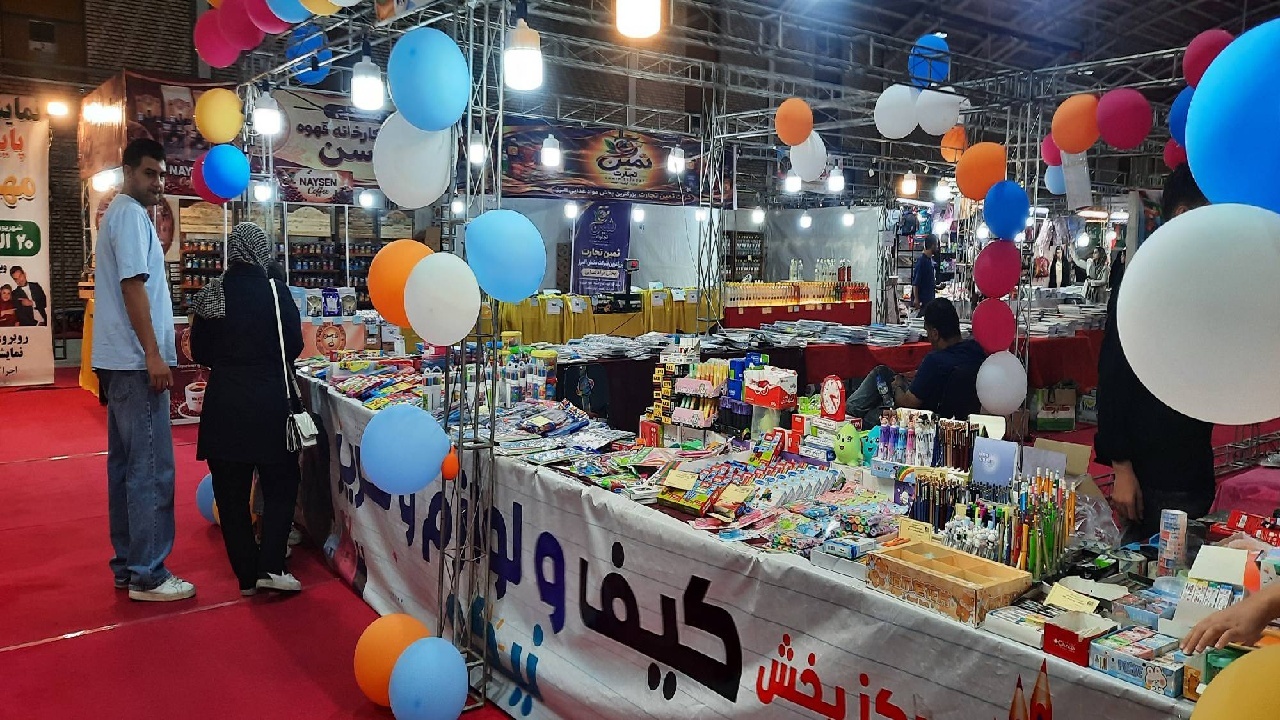 آغاز عرضه مستقیم ملزومات مدارس در نمایشگاه پاییزه مهر و مدرسه استان در مهرشهر