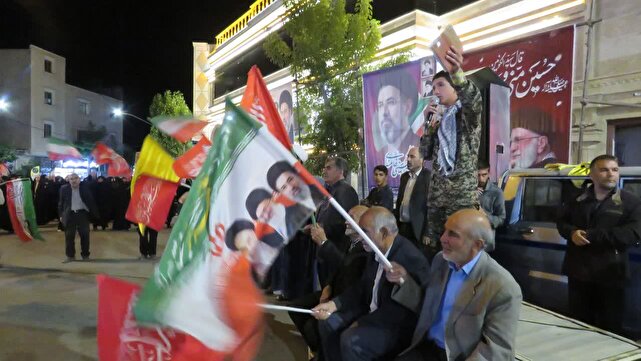 روایتی از دلدادگی مردم انقلابی هریس در موج ۲۰۰ از شب‌های اقتدار + عکس