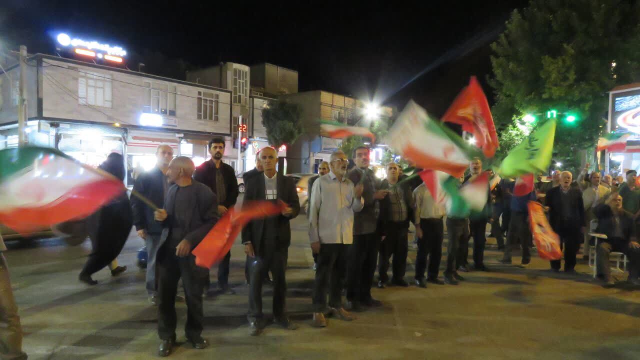 روایتی از دلدادگی مردم انقلابی هریس در موج ۲۰۰ از شب&zwnj;های اقتدار + عکس