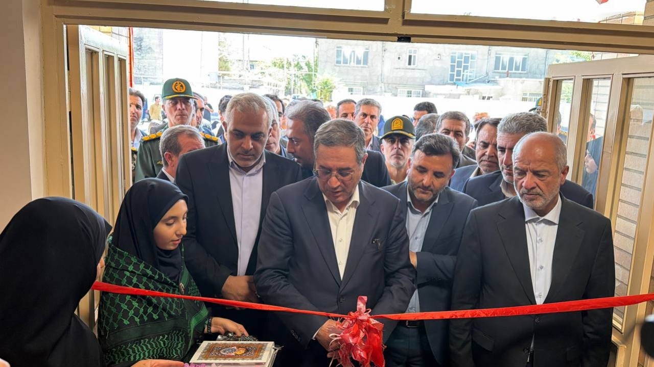 افتتاح مدرسه ۱۲ کلاسه خیرساز در سلماس